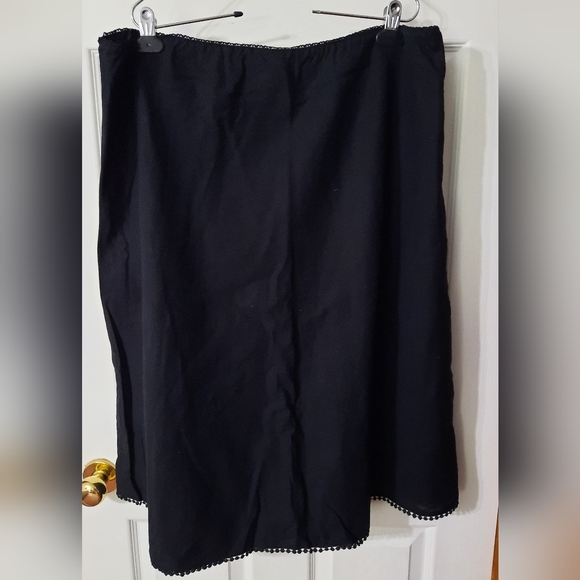 Vintage Plus Linen Cotton Blend Skirt - Picture 2 of 9